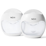 NCVI Silicone Breast Milk Collector Catcher, Let Down Manual Breastmilk Saver Collection Cup for Leaking Milk, Wearable Nursing Cups BPA Free, Invisible Slim Design for Regular Bra, 2.3oz/70mlx2 Count