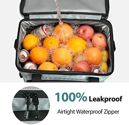 Maelstrom Soft Cooler Bag,Collapsible Soft Sided Cooler,24/30/60/75 Cans Beach Cooler,Ice Chest,Large Leakproof Camping Cooler,Portable Travel Cooler for Grocery Shopping,Camping,Road Trips