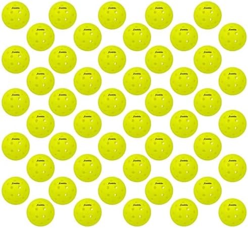 Franklin Sports X-40 Outdoor Pickleballs - Official Ball of USA Pickleball, APP Tour + Pickleball US Open - 3 Packs, 12 Packs, 36 Pickleball Buckets, 50, 100 + 400 Bulk Packs of Regulation Pickleballs