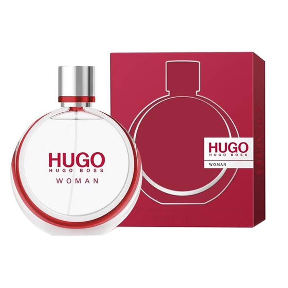 Hugo Boss Hugo Woman Eau de Parfum Women's Floral Perfume With Notes of Boysenberry, Black Tea, Jasmine & Amber Long Lasting Fragrance - 1.6 fl oz
