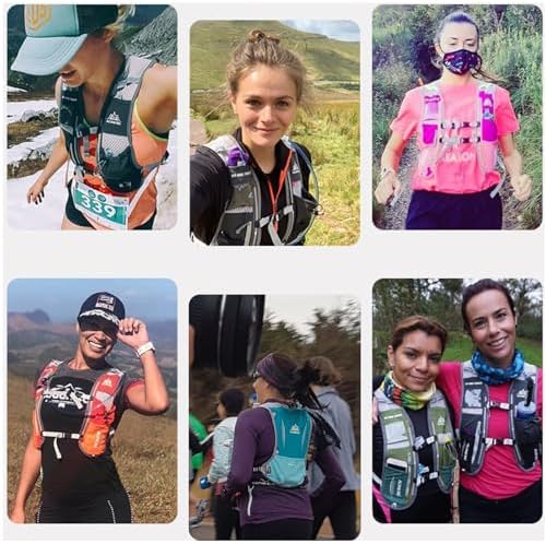 Azarxis Hydration Running Vest Backpack Pack 5L 5.5L for Women and Men Jogging Trail Race Marathon Cycling Hiking