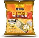 HotHands Toe Warmers - Long Lasting Safe Natural Odorless Air Activated Warmers - Up to 8 Hours of Heat - 72 Pair