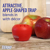 Terro Fruit Fly Traps for Indoors (6 Pack) + 270 Days of Lure Supply