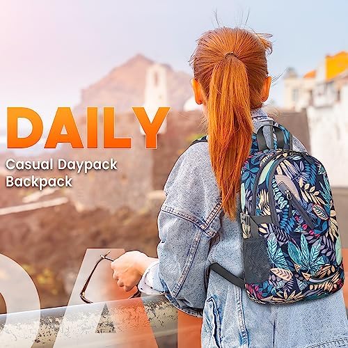 sunhiker Small Cycling Hiking Backpack Water Resistant Travel Backpack Lightweight Daypack M0714 （20-25L） (Leaf)
