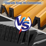 Folding Camping Table, Lightweight Roll-Up Table Aluminum Low Portable Picnic Table with Carrying Bag for Outdoor, Beach, Picnic, Backyards, BBQ and Party, 45.2''L x 23.6''W x 17.3''H