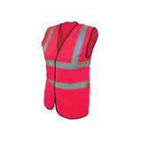 Scan WWHVWLP Hi-Vis Waistcoat - Pink