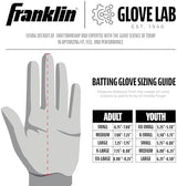 Franklin Sports MLB Baseball Batting Gloves - CFX Pro Adult + Youth Batting Glove Pairs - Baseball + Softball Batting Gloves - Multiple Sizes + Colors