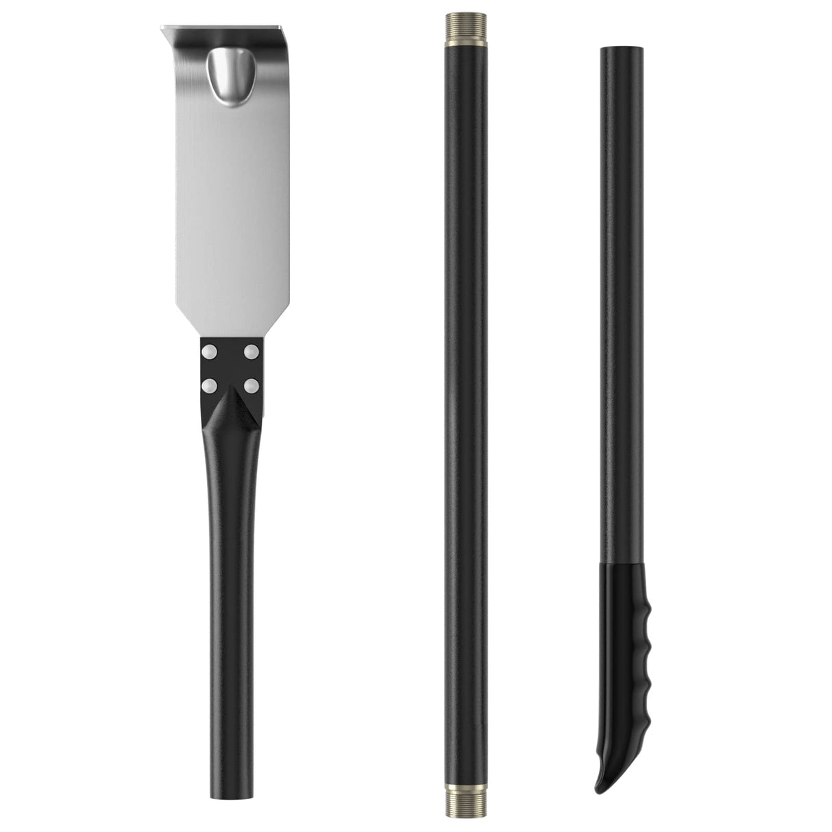G.a HOMEFAVOR Pizza Oven Ash Rake, Pizza Oven Accessories, 47 Inch Overall