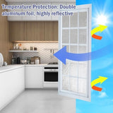 YoleShy Double Reflective Insulation 59 in X 8.2 FT RV Window Insulation for Summer Heat Reflective Window Film for Roof, Car, Garage Doors