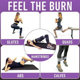 Resistance Bands for Working Out with Workout Bands Guide. 4 Booty Bands for Women Men Fabric Elastic Bands for Exercise Bands Resistance Bands for Legs Bands for Working Out Hip Thigh Glute Bands Set