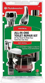 Fluidmaster 400AKR Universal All in One Toilet Repair Kit for 2-Inch Flush Valves, Easy Install