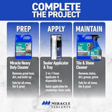 Miracle Sealants 511 Impregnator Advanced Penetrating Sealer for Countertops, Stone, Tile & Grout, Quart