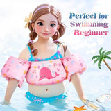 HeySplash Swim Vest for Kids, Toddler Pool Floaties Fit 20-50/70 Lbs, Children Swimming Vest with Adjustable Strap, Swim Jacket Water Wing Arm Float, Puddle Sea Beach Boat Jumper Boy Girl Baby