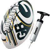 Franklin Sports NFL Team Mini Footballs - Youth 8.5" Official NFL Licensed Football + Air Pump Set