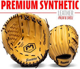 Franklin Sports Baseball + Softball Gloves - Field Master Adult + Youth Baseball + Softball Gloves - Right Hand + Left Hand Gloves - Infield + Outfield Mitts - Multiple Sizes + Colors