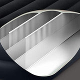 INTEX Raised Airbed Mattress with Built-in Pump, Dura-Beam Plus Pillow, Twin - Portable Inflatable Luxury Blow-Up Bed for Adults, Camping, Guests