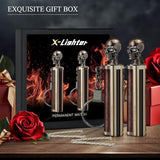 x-lighter Matchstick, Permanent Match Strike Set 10000 Times, Emergency fire Starters Waterproof Forever Lighter