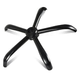 MASTERY MART Heavy Duty Office Chair Base Replacement, 2500 Lbs, 28"(70 cm), Metal Desk Chair Base Replacement Parts with Universal Gas Cylinder Hole and Casters Sockets, Matte Black