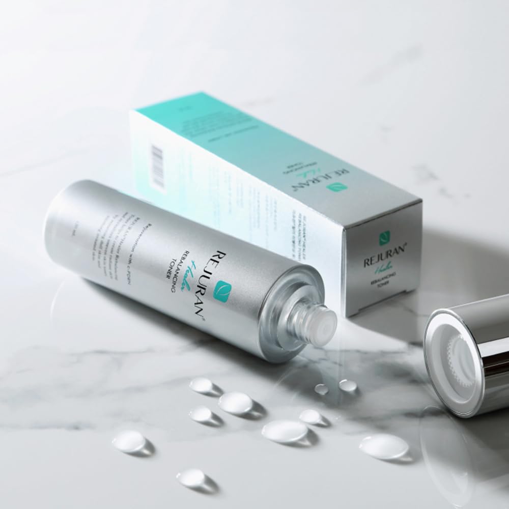 REJURAN® Rebalancing Toner, c-PDRN® – Hydrating & Soothing Toner for Skin Texture, Pore Care & Barrier Support with Salmon DNA. Korean Skin Care (4.05 fl oz)