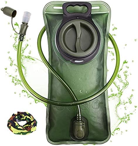 Hydration Bladder, 1.5-2-3L Water Bladder for Hiking Backpack, BPA-Free Leak Proof Water Reservoir Storage Bag, Water Pouch Hydration Pack for Camping Cycling Running