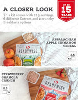 READYWISE - Favorite Kit, 9 Pack, Emergency Food Supply, MRE, Freeze Dried Food, Survival, Camping Essentials, Backpacking Meals, up to 15-Year Shelf Life