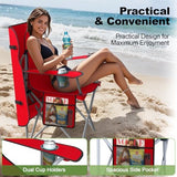 Portable Camping Chair with Canopy - Folding Chair with Canopy, Durable 600D Oxford Canopy Chair for Camping, Beach, Picnics, Fishing & Sports
