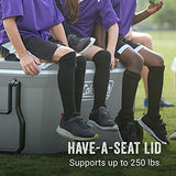 Coleman Classic Series Insulated Portable Wheeled Cooler, Leak-Resistant Outdoor Hard Cooler Keeps Ice up to 5 Days, 100-Quart