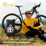 CVLIFE Tactical Hydration Pack 3L - Lightweight Water Bag With Bladder for Men Women, Heavy Duty Molle Backpack for Hiking, Cycling, Running, Hunting