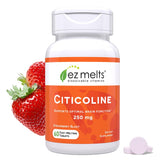 EZ Melts Dissolvable Citicoline Supplement 250 mg, Sugar-Free, 2-Month Supply