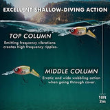 TRUSCEND Swimmax for Saltwater and Freshwater, Realistic Fishing Lures for Bass Trout Crappie Walleye Pike Bluegill Salmon, Swimbait for Bass Fishing, Amazing Fishing Gear Gifts for Family Fishing