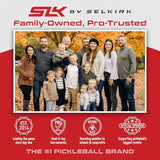 Selkirk Sport SLK Halo Raw Carbon Fiber Pickleball Paddle | Designed in The USA | Choose from The T700 Raw Carbon Fiber Power, The 18k Ultraweave Control, or The Kevlar Linkweave Thermoformed Pro