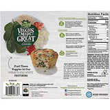 Garden Lites Veggies Made Great Spinach Egg White Frittatas (Pack of 2) - 20 Individually Wrapped Frozen Frittatas in Each Box, 40 Total - Gluten-Free