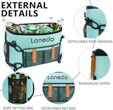 Deep Freeze Cooler Soft Sided Cooler Bag, 34 Can Collapsible Insulated Ice Chest, Large Leakproof Camping & Travel Cooler for Kayaking & Beach