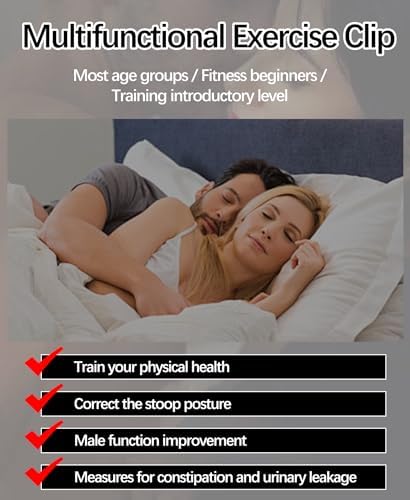 Thigh Master Hip Trainer Kegel Exerciser, Pelvic Floor Trainer, Kegel Trainer for Postpartum Rehabilitation, Trimmer Inner Thigh, Thigh Toner Workout