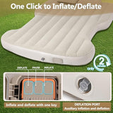 for Tesla Model Y Air Mattress, Self Inflating Car Camping Mattress with Wireless Charging Air Pump, 2 Pillows, Storage Bag, Sleeping Mat for Tesla Model Y Accessories 2020-2024 2025