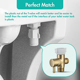 BARROCK Handheld Bidet Sprayer for Toilet, Stainless Steel Metal Made Baby Cloth Diaper Spraying Kit, Bathroom Toilet Bidet Attachment Set for Bathing Pets and Feminine Hygiene, Brushed Brass Gold