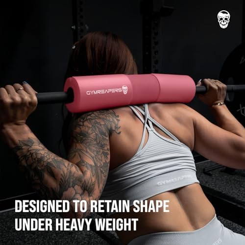 Gymreapers Barbell Squat Pad - Protective Bridge Pad for Hip Thrust, Squats, Lunges - Hip Support, Neck Protection for Bar