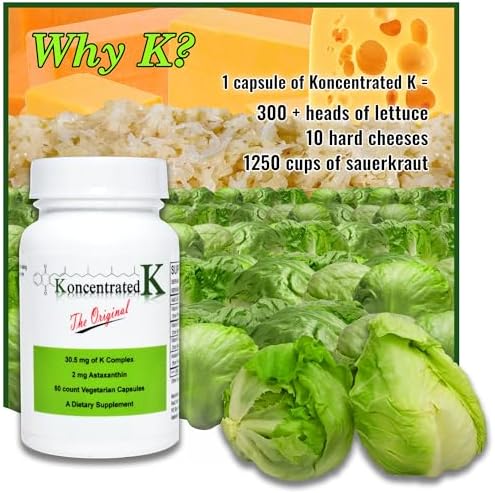 30.5 milligrams of Ks, 2 milligrams Astaxanthin
