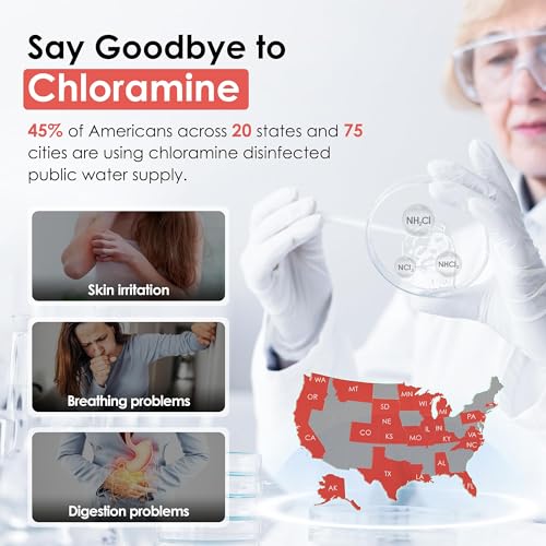 Waterdrop 10UB-CM 6 Months Under Sink Water Filter for 99% Chloramine Reduce- Ideal for California, Florida and Washington- NSF/ANSI 42 Certified- with Brushed Nickel Faucet(Include: System+ Faucet)