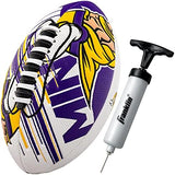 Franklin Sports NFL Team Mini Footballs - Youth 8.5" Official NFL Licensed Football + Air Pump Set