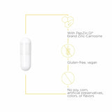 Integrative Therapeutics Zinc-Carnosine - Digestive & Gut Health Support* - GI Tract Supplement - Vegan, Gluten-Free & Dairy-Free - 60 Capsules (60 Servings)