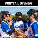 Dinictis Softball Face Mask, Lightweight, Comfortable, with Wide Field Vision, Durable and Safe Face Guards, Premium Protective Softball Fielder's Mask