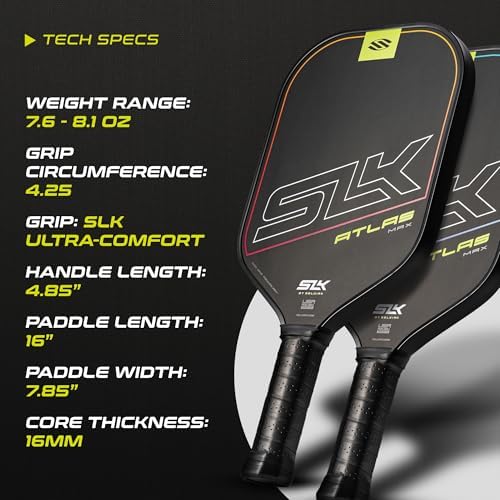 Selkirk Sport Pickleball Paddles Set of 2 | Designed in The USA | Choose The SLK Neo Graphite, SLK Neo Fiberglass Pickleball Set or SLK Atlas Pickleball Bundle