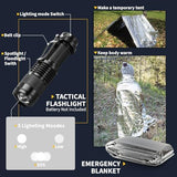 Gifts for Men Him Dad, Survival Kits and Equipment 14 Pcs, Christmas Stocking Stuffers, Anniversary Birthday Gifts for Husband Boyfriend Guy, Camping Essentials, Cool Gadgets for Men