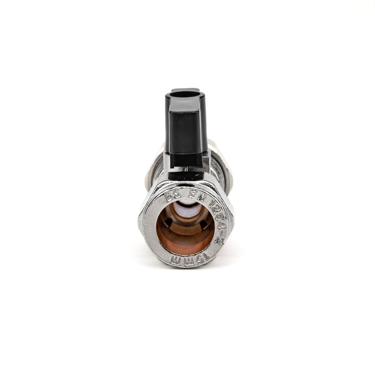 15mm Compression Lever Isolation Valve - Heavy Duty Brass Shut Off Valve for Pipe Sealing - Easy Installation & Leak-Proof Design - Ideal for Plumbing, Heating & Water Supply Applications