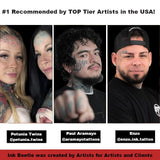 Ink Beetle Tattoo Aftercare Sealant Gel - Forms a breathable protective skin-No Adhesives-No Latex-Natural Healing ingredients- Painlessly wash off- No Adeverse skin reactions- 8 fl oz