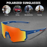 STORYCOAST Polarized Sports Sunglasses for Men Women,Driving Fishing Cycling Mountain Bike Sunglasses UV400 Protection