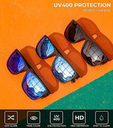 KALIYADI Polarized Sunglasses for Men, Lightweight Sun Glasses with UV Protection for Driving Fishing Golf