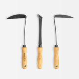 Blossom Buddy Cape Cod Weeder – Right Hand, Hand Weeding Tool for Tight Spaces Weeder Hoe with Ergonomic Ash Wood Handle for Weeding, Soil loosening, Digging
