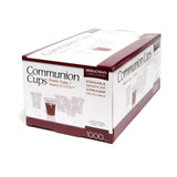 BROADMAN CHURCH SUPPLIES Plastic, Disposable, Recyclable Communion Cups, 1000 Count